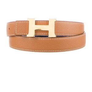 Hermes Reversible Constance Belt Kit 24mm Gold/Noir Tan/Black